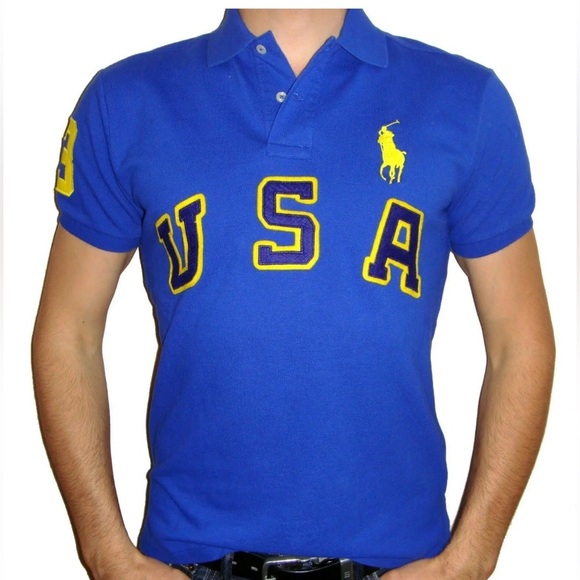 NWOT Big and Tall Ralph Lauren Number Embroidered Horse Polo - Picture 4 of 10